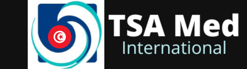 LOGO TSA MED Tunisie NOIR