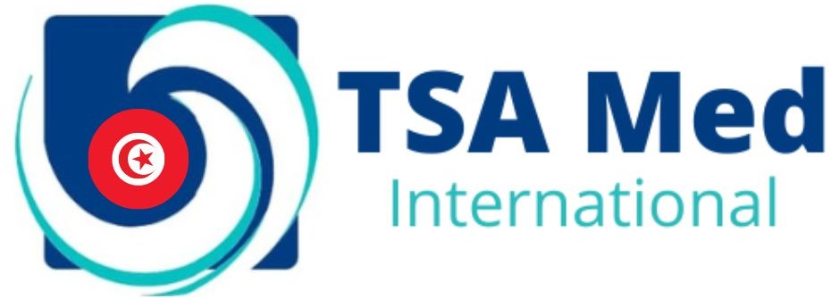 Logo TSA Med Tunise blanc